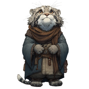 Anthropomorphic Pallas'S Cat Vinyl Car Decal Sticker – Waterproof & UV-Resistant 3.4133333333333336" Anthropomorphic Pallas'S Cat Vinyl Car Decal Sticker – Waterproof & UV-Resistant 3.4133333333333336"
