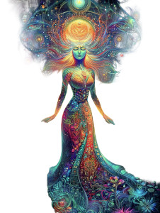 Cosmic Mystical Woman Vinyl Car Decal Sticker – Waterproof & UV-Resistant 8.213333333333333" Cosmic Mystical Woman Vinyl Car Decal Sticker – Waterproof & UV-Resistant 8.213333333333333"