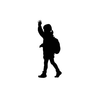 Silhouette Girl Walking Vinyl Car Decal Sticker – Waterproof & UV-Resistant 3.4133333333333336" Silhouette Girl Walking Vinyl Car Decal Sticker – Waterproof & UV-Resistant 3.4133333333333336"