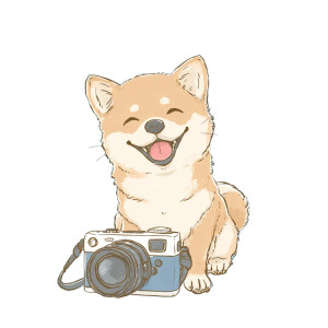 Camera And Shiba Vinyl Car Decal Sticker – Waterproof & UV-Resistant 6.826666666666667" Camera And Shiba Vinyl Car Decal Sticker – Waterproof & UV-Resistant 6.826666666666667"