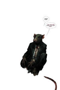 Rat Man Vinyl Car Decal Sticker – Waterproof & UV-Resistant 4.4