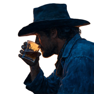 Cowboy At Sunset V4 Vinyl Car Decal Sticker – Waterproof & UV-Resistant 3.4133333333333336" Cowboy At Sunset V4 Vinyl Car Decal Sticker – Waterproof & UV-Resistant 3.4133333333333336"