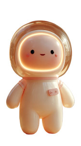 Probiotic Space Explorer Vinyl Car Decal Sticker – Waterproof & UV-Resistant 9.706666666666667"