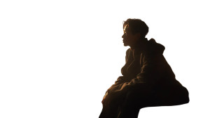 Lonely Asian Man Vinyl Car Decal Sticker – Waterproof & UV-Resistant 5.4