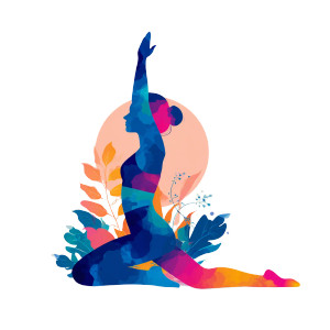 Yoga Meditation Silhouette Vinyl Car Decal Sticker – Waterproof & UV-Resistant 6.826666666666667"