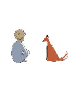 Le Petit Prince V15 Vinyl Car Decal Sticker – Waterproof & UV-Resistant 8.213333333333333"
