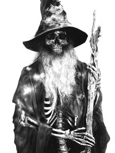 Wizard Skeleton Vinyl Car Decal Sticker – Waterproof & UV-Resistant 8.213333333333333" Wizard Skeleton Vinyl Car Decal Sticker – Waterproof & UV-Resistant 8.213333333333333"