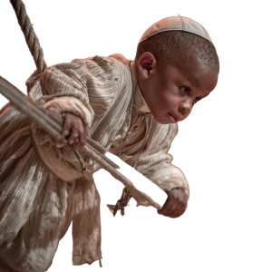 Child Pope Pulled Vinyl Car Decal Sticker – Waterproof & UV-Resistant 3.4133333333333336"