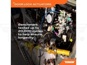 Reliable Replacement Dorman Door Lock Actuator | Perfect Fit Compatible OE Solutions | 4 Pin Terminal