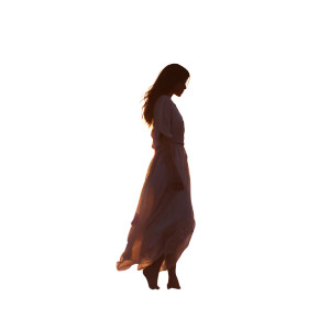 Ethereal Woman Walking Vinyl Car Decal Sticker – Waterproof & UV-Resistant 3.4133333333333336" Ethereal Woman Walking Vinyl Car Decal Sticker – Waterproof & UV-Resistant 3.4133333333333336"