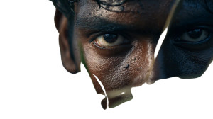 Mysterious Village Man Vinyl Car Decal Sticker – Waterproof & UV-Resistant 2.72"