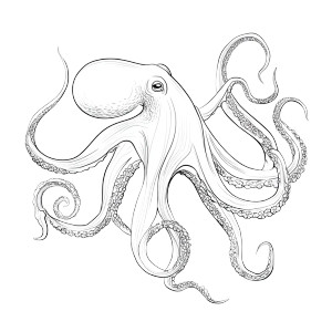 Octopus Coloring Page Vinyl Car Decal Sticker – Waterproof & UV-Resistant 3.4133333333333336" Octopus Coloring Page Vinyl Car Decal Sticker – Waterproof & UV-Resistant 3.4133333333333336"