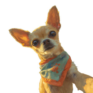 Chihuahua Selfie V2 Vinyl Car Decal Sticker – Waterproof & UV-Resistant 3.4133333333333336"