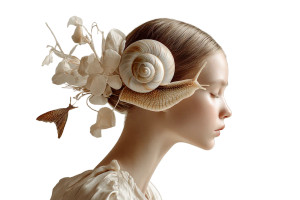 Surreal Snail Ear Vinyl Car Decal Sticker – Waterproof & UV-Resistant 2.986666666666667" Surreal Snail Ear Vinyl Car Decal Sticker – Waterproof & UV-Resistant 2.986666666666667"