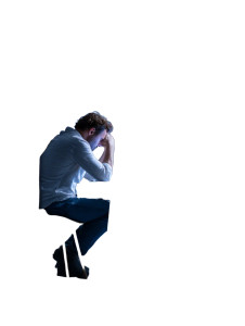 Tired Man Working V2 Vinyl Car Decal Sticker – Waterproof & UV-Resistant 4.1066666666666665"