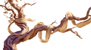 Twisted Silk Tree Vinyl Car Decal Sticker – Waterproof & UV-Resistant 5.4