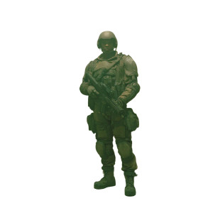 Armed Soldier Vinyl Car Decal Sticker – Waterproof & UV-Resistant 3.4133333333333336" Armed Soldier Vinyl Car Decal Sticker – Waterproof & UV-Resistant 3.4133333333333336"