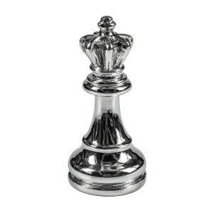 Chrome Queen Chess Vinyl Car Decal Sticker – Waterproof & UV-Resistant 3.4133333333333336"