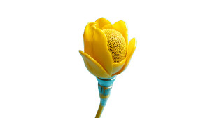 Tulip Microphone Vinyl Car Decal Sticker – Waterproof & UV-Resistant 5.4