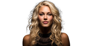 Blonde Singer Vinyl Car Decal Sticker – Waterproof & UV-Resistant 5.12"