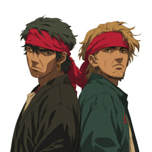 Otaku Warriors Vinyl Car Decal Sticker – Waterproof & UV-Resistant 3.4133333333333336"