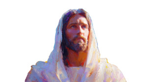 Divine Jesus Portrait V15 Vinyl Car Decal Sticker – Waterproof & UV-Resistant 2.72"