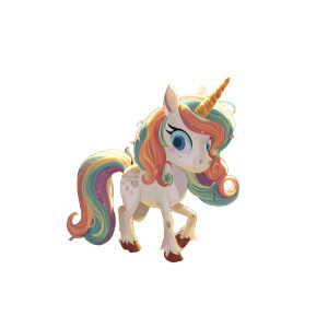 Magical Unicorn V6 Vinyl Car Decal Sticker – Waterproof & UV-Resistant 6.826666666666667"