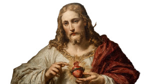 Sacred Heart Jesus V10 Vinyl Car Decal Sticker – Waterproof & UV-Resistant 5.4