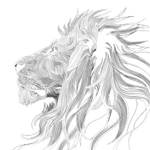 Abstract Lion Art V3 Vinyl Car Decal Sticker – Waterproof & UV-Resistant 3.4133333333333336" Abstract Lion Art V3 Vinyl Car Decal Sticker – Waterproof & UV-Resistant 3.4133333333333336"