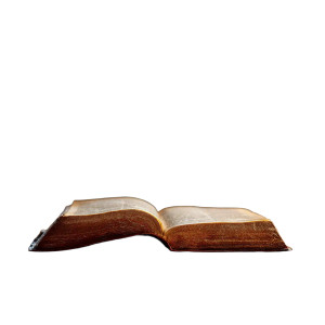 Bible On Table Vinyl Car Decal Sticker – Waterproof & UV-Resistant 3.4133333333333336"