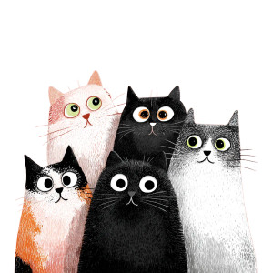Cute Cats V3 Vinyl Car Decal Sticker – Waterproof & UV-Resistant 3.4133333333333336" Cute Cats V3 Vinyl Car Decal Sticker – Waterproof & UV-Resistant 3.4133333333333336"