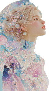 Celestial Woman V7 Vinyl Car Decal Sticker – Waterproof & UV-Resistant 4.8533333333333335"