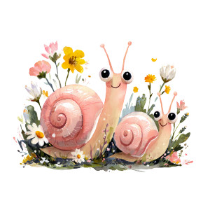 Kawaii Cartoon Snails Vinyl Car Decal Sticker – Waterproof & UV-Resistant 3.4133333333333336" Kawaii Cartoon Snails Vinyl Car Decal Sticker – Waterproof & UV-Resistant 3.4133333333333336"