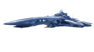 Futuristic Spaceship V8 Vinyl Car Decal Sticker – Waterproof & UV-Resistant 5.4