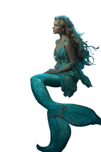 Magical Mermaid Scene Vinyl Car Decal Sticker – Waterproof & UV-Resistant 4.4