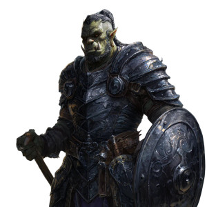 Half-Orc Enforcer V2 Vinyl Car Decal Sticker – Waterproof & UV-Resistant 6.826666666666667"