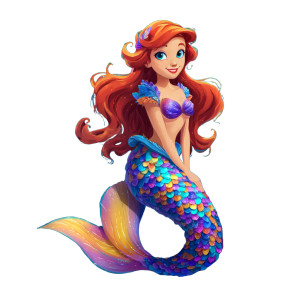Cartoon Mermaid Portrait Vinyl Car Decal Sticker – Waterproof & UV-Resistant 3.4133333333333336" Cartoon Mermaid Portrait Vinyl Car Decal Sticker – Waterproof & UV-Resistant 3.4133333333333336"