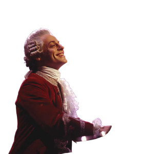 Mozart Playing Piano Vinyl Car Decal Sticker – Waterproof & UV-Resistant 6.826666666666667"