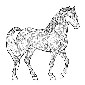 Horse Mandala Coloring Vinyl Car Decal Sticker – Waterproof & UV-Resistant 3.4133333333333336" Horse Mandala Coloring Vinyl Car Decal Sticker – Waterproof & UV-Resistant 3.4133333333333336"