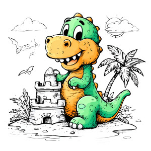Cartoon Dinosaur Builder Vinyl Car Decal Sticker – Waterproof & UV-Resistant 3.4133333333333336" Cartoon Dinosaur Builder Vinyl Car Decal Sticker – Waterproof & UV-Resistant 3.4133333333333336"