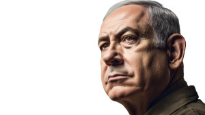 Netanyahu In Chaos Vinyl Car Decal Sticker – Waterproof & UV-Resistant 2.72" Netanyahu In Chaos Vinyl Car Decal Sticker – Waterproof & UV-Resistant 2.72"