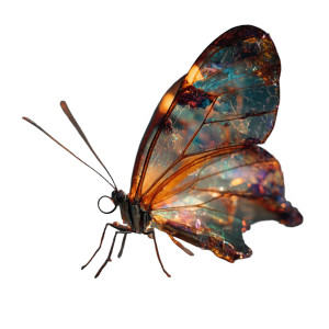 Iridescent Butterfly V3 Vinyl Car Decal Sticker – Waterproof & UV-Resistant 6.826666666666667" Iridescent Butterfly V3 Vinyl Car Decal Sticker – Waterproof & UV-Resistant 6.826666666666667"