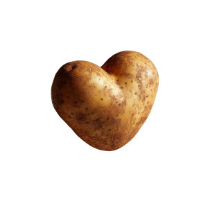 Heart Potato Vinyl Car Decal Sticker – Waterproof & UV-Resistant 3.4133333333333336" Heart Potato Vinyl Car Decal Sticker – Waterproof & UV-Resistant 3.4133333333333336"