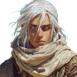 Nomadic Half-Elf V2 Vinyl Car Decal Sticker – Waterproof & UV-Resistant 3.4133333333333336"