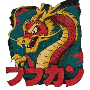 Retro Japanese Dragon Vinyl Car Decal Sticker – Waterproof & UV-Resistant 3.4133333333333336" Retro Japanese Dragon Vinyl Car Decal Sticker – Waterproof & UV-Resistant 3.4133333333333336"