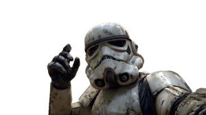 Storm Trooper Selfie V2 Vinyl Car Decal Sticker – Waterproof & UV-Resistant 5.4