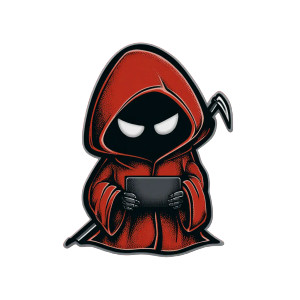 Threat Hunter Sticker Vinyl Car Decal Sticker – Waterproof & UV-Resistant 6.826666666666667"