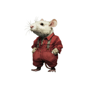 Rat V2 Vinyl Car Decal Sticker – Waterproof & UV-Resistant 3.4133333333333336" Rat V2 Vinyl Car Decal Sticker – Waterproof & UV-Resistant 3.4133333333333336"