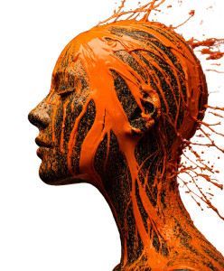 Fashion Paint Splash Vinyl Car Decal Sticker – Waterproof & UV-Resistant 8.0"