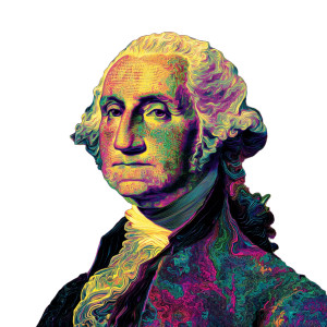 George Washington V11 Vinyl Car Decal Sticker – Waterproof & UV-Resistant 3.4133333333333336"